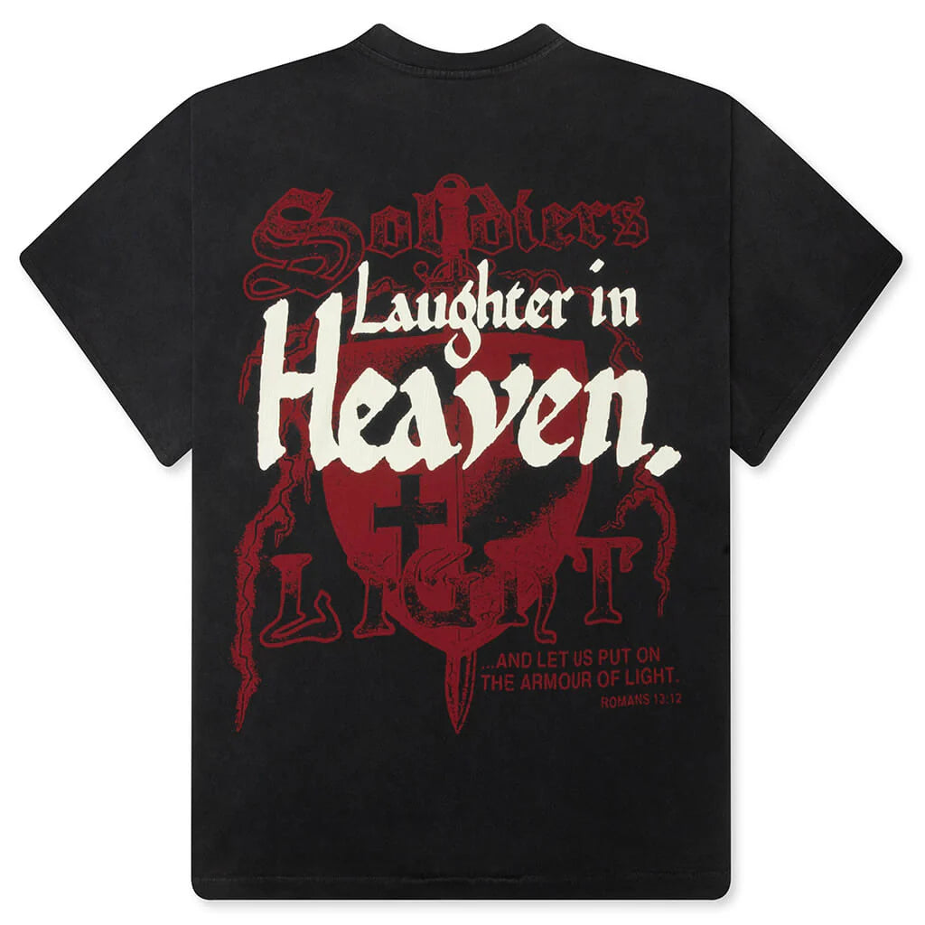 Fear Laughter Tee Black