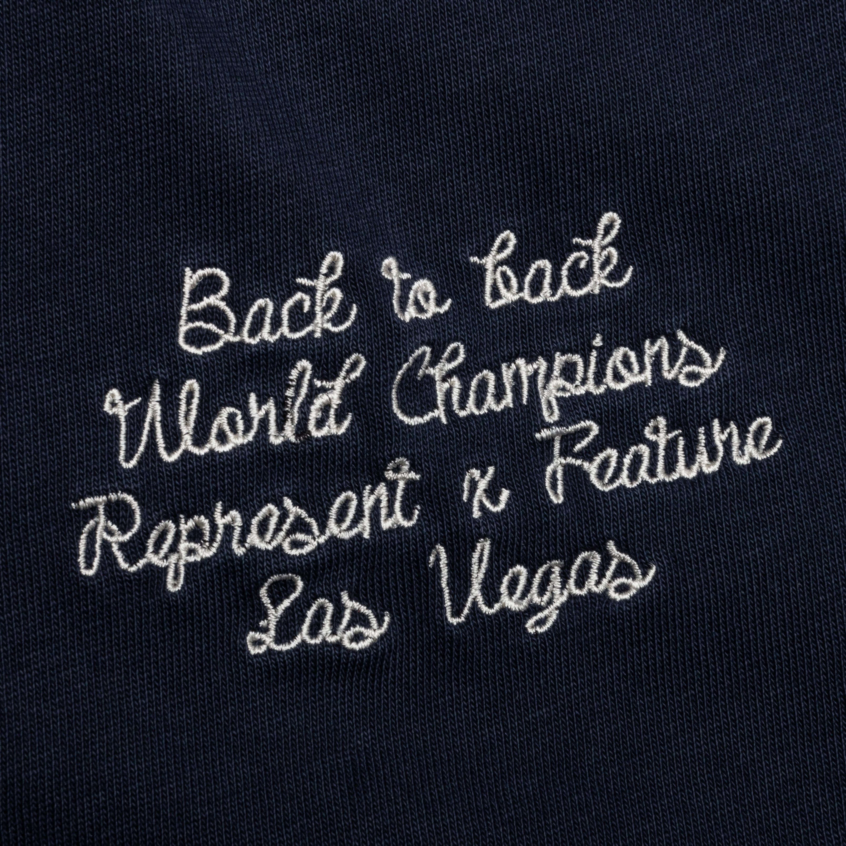 Feature x Represent Champions L S T Shirt Midnight Navy
