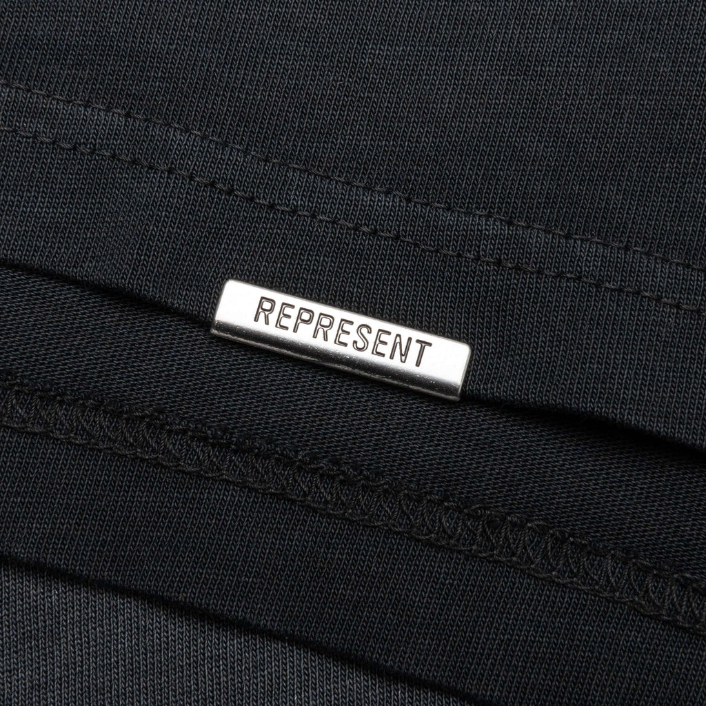 Feature x Represent Champion Rings T Shirt Stained Black
