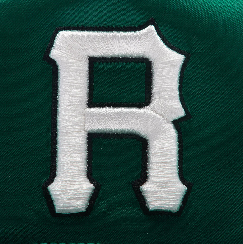 Batting Hat Green White