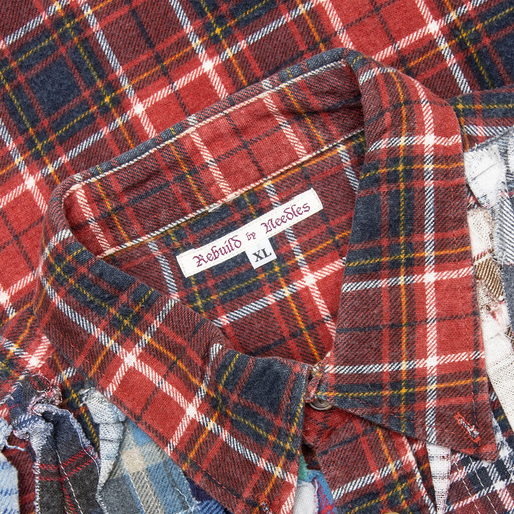 Ribbon Flannel Shirt Assorted