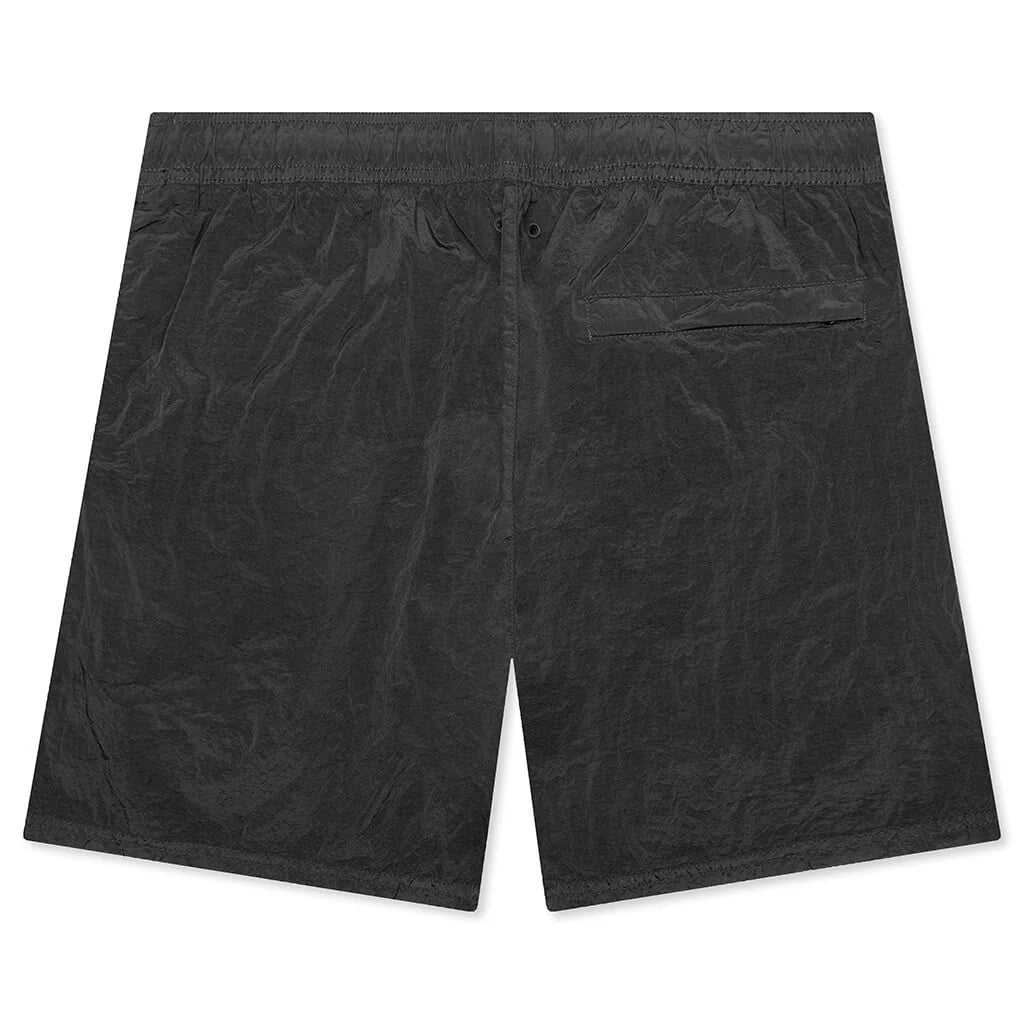 Nylon Metal Regular Fit Shorts Charcoal