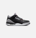 Air Jordan 3 Retro Black Cement Mens Lifestyle Shoe Black Fire Red Cement Grey Summit White