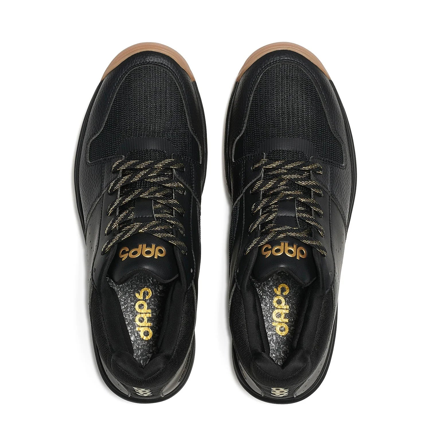 DAPS DESI Mid Black Mens Pickleball Shoes