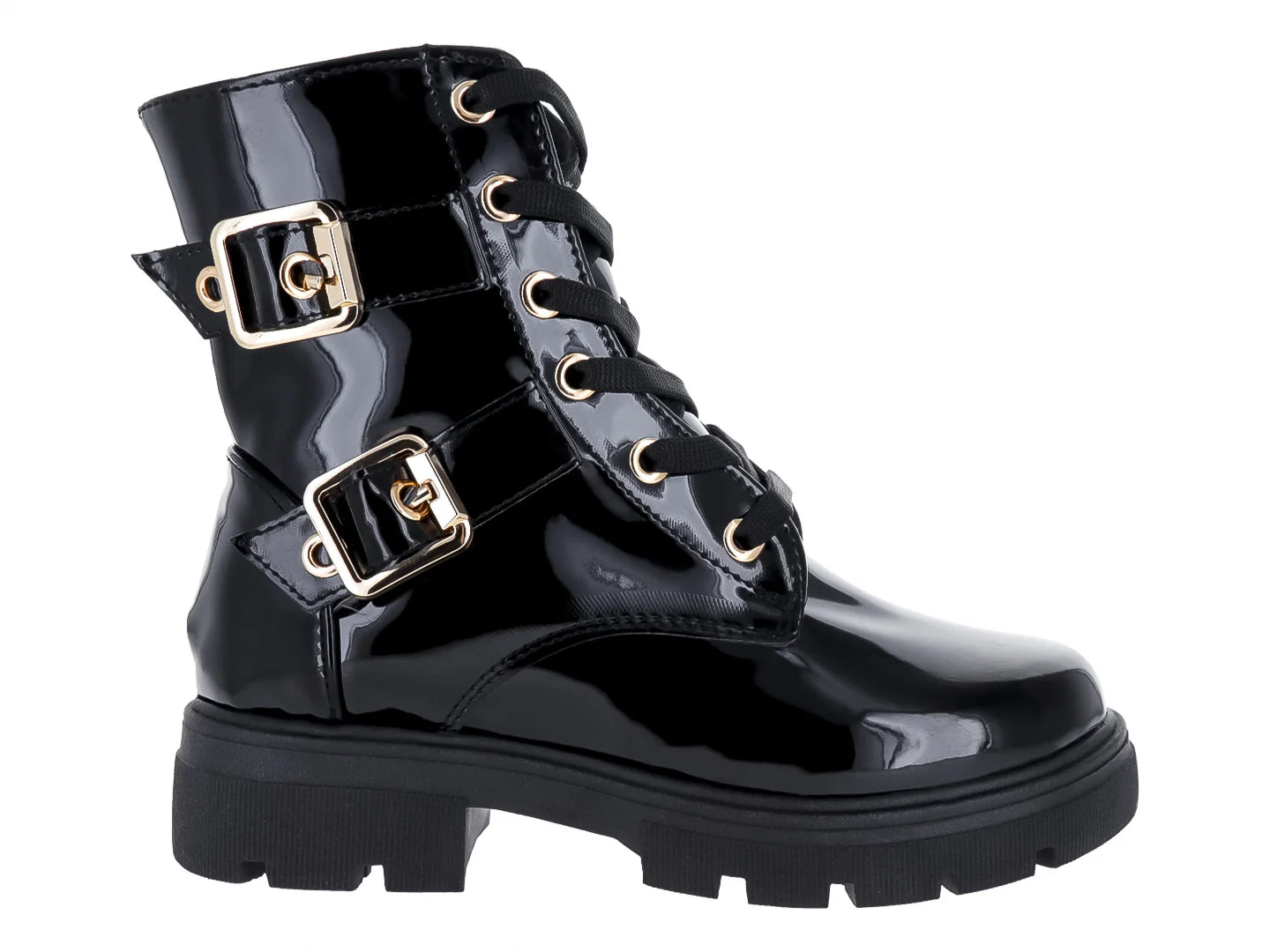 Botas BY PARTY de Charol Negro para Niña