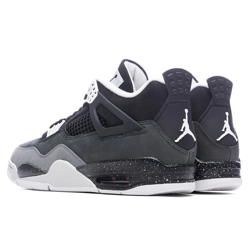 Air Jordan 4 Retro Fear Black White Anthracite Black