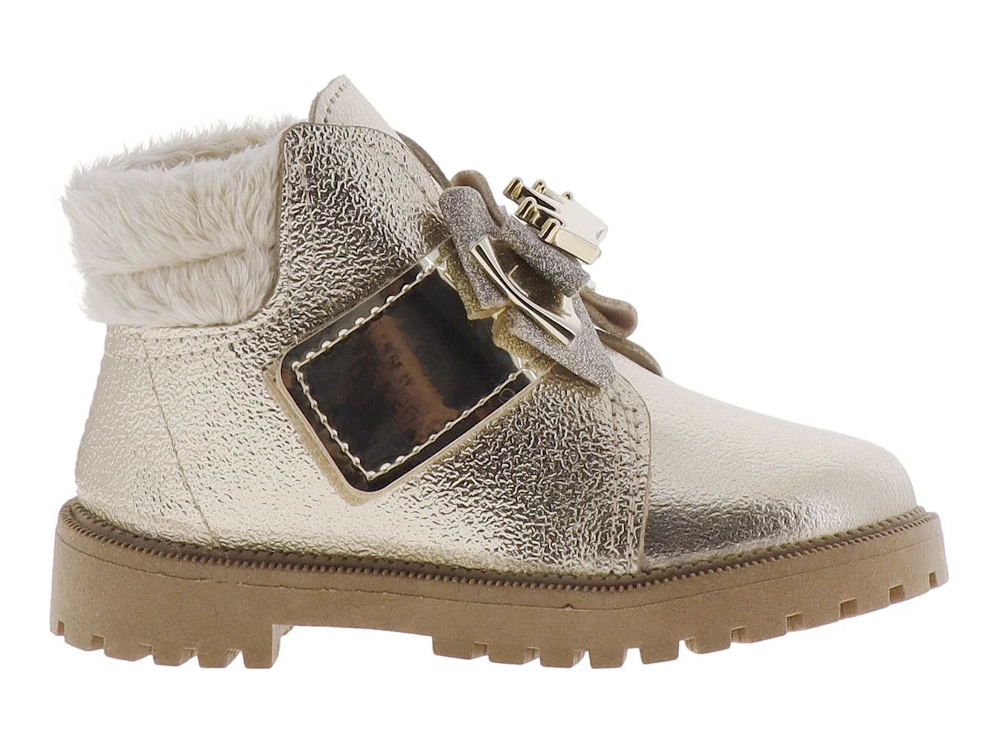 Botas Molekinha Oro Crema para Niña