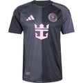 adidas Mens Inter Miami CF Away Authentic Jersey 25 26 Black