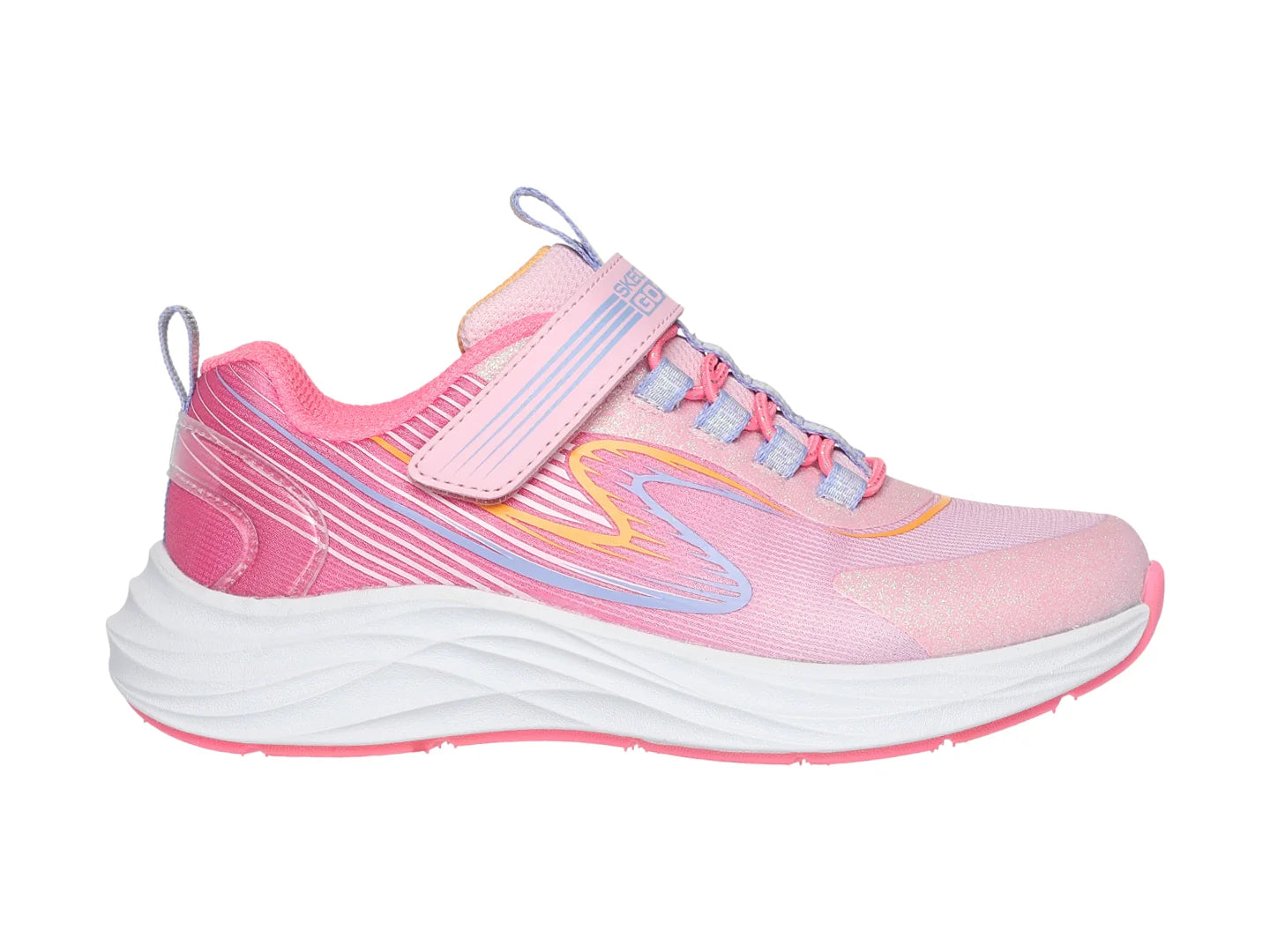 Tenis Skechers Go Run Accelerate Rosa Multicolor para Niña