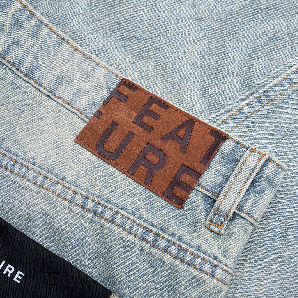 Jacob Tapered Denim Vintage Light Blue