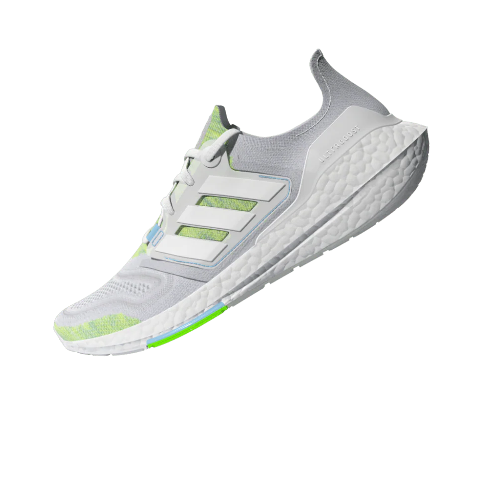 adidas Ultraboost 22 White White Bliss Blue