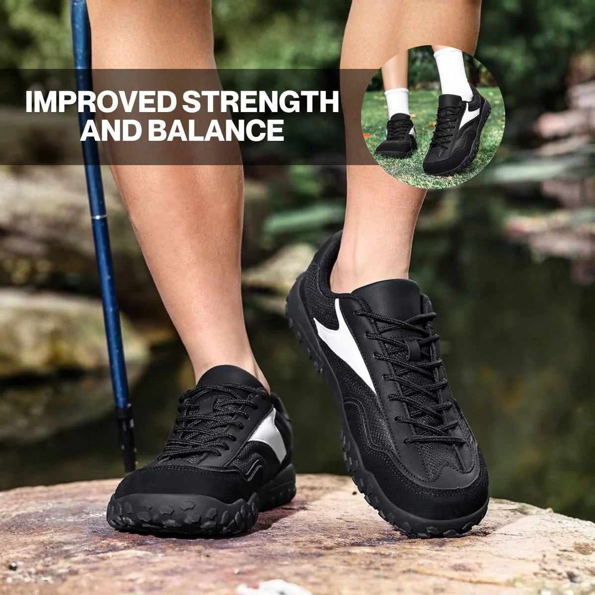 Forge Hands Free Supportive Barefoot Shoes BOGO
