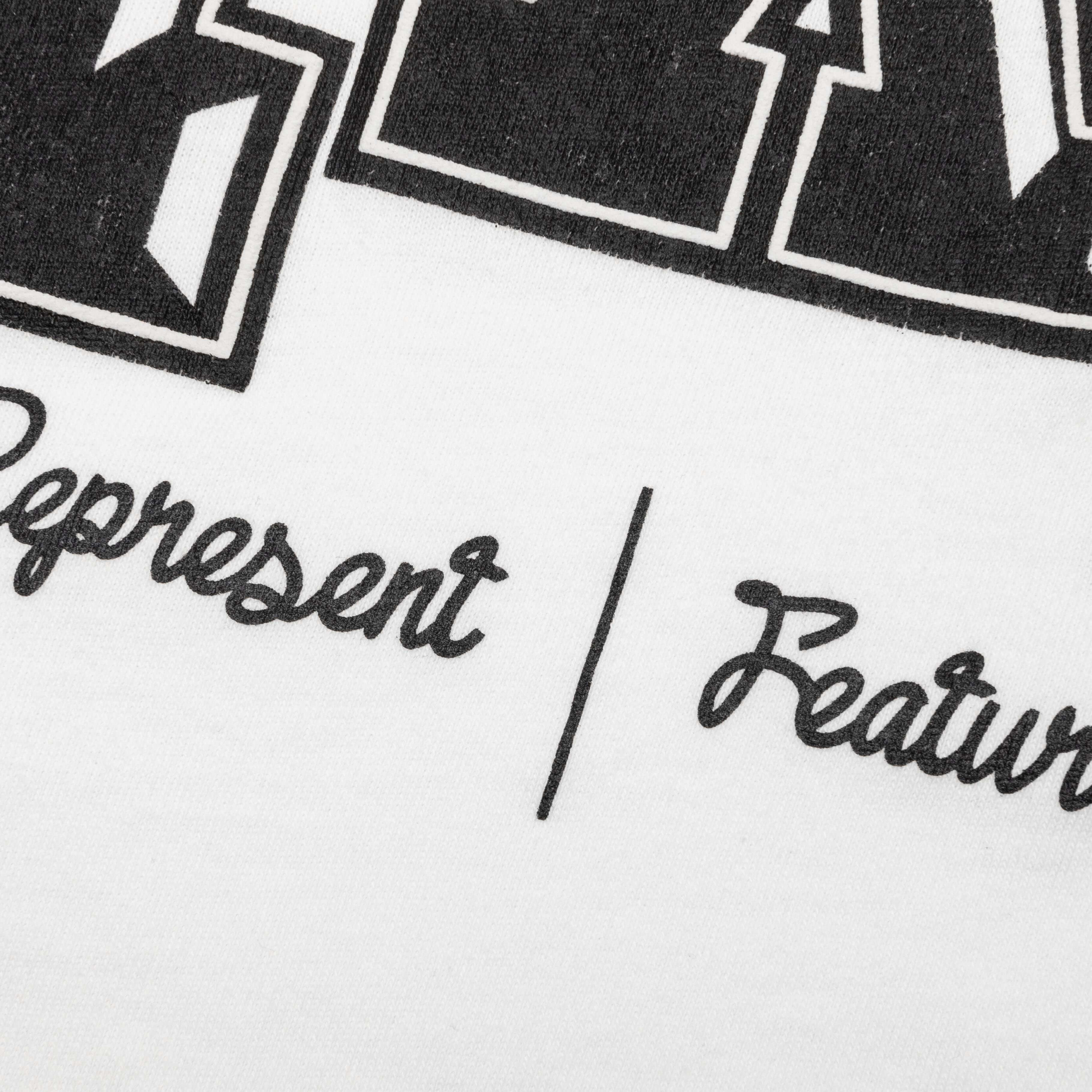 Feature x Represent Multi Logo T Shirt Flat White