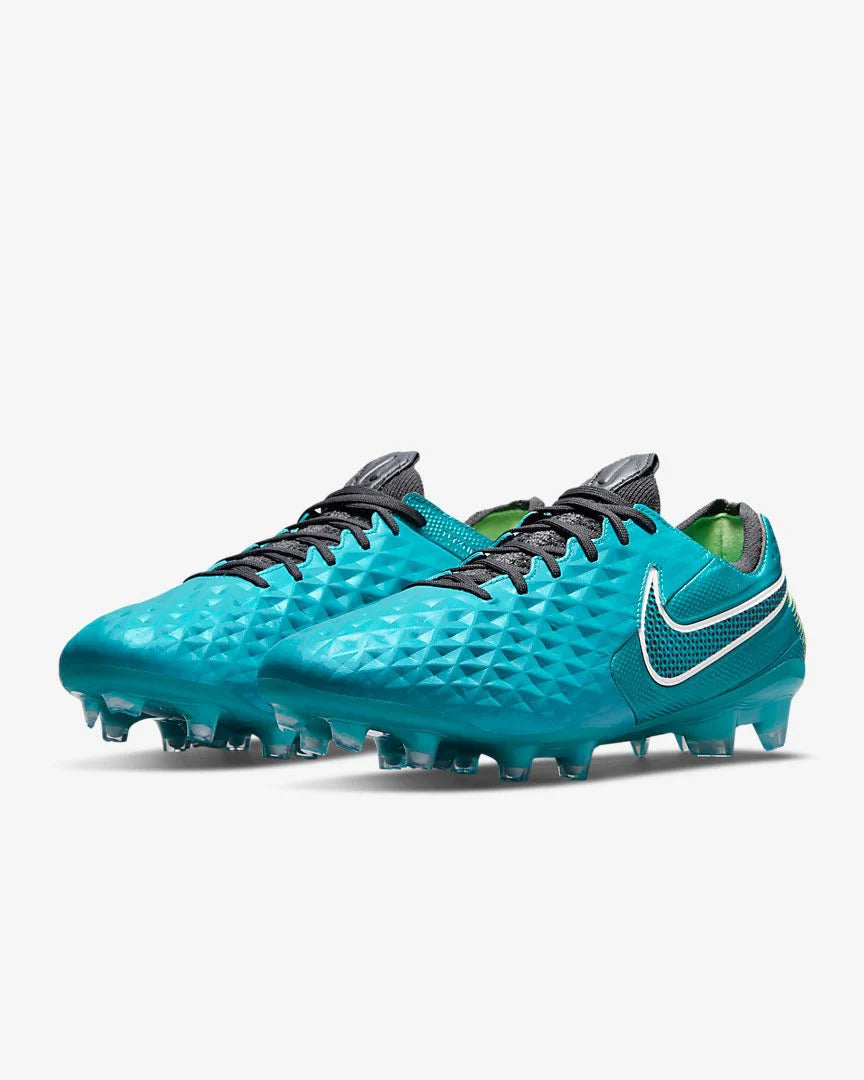 Nike Legend 8 Elite FG Firm Ground Soccer Cleats Aquamarine White Lime Glow