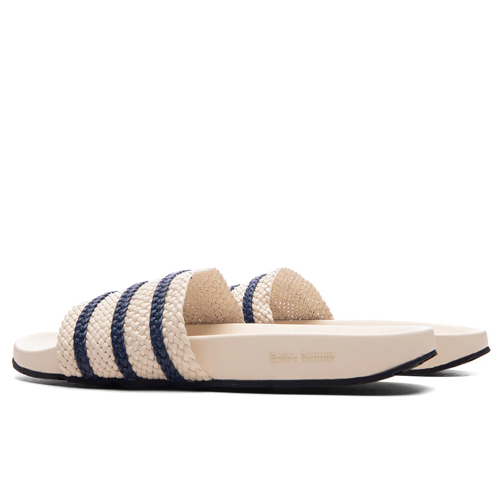 Adidas Originals x Wales Bonner Adilette Wonder White Night Indigo