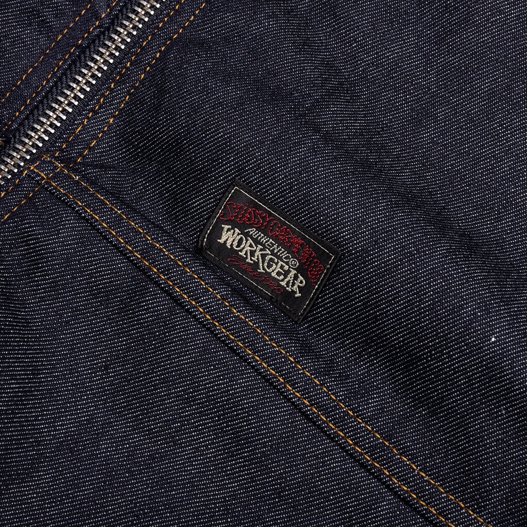 Work Denim Jacket Raw Indigo