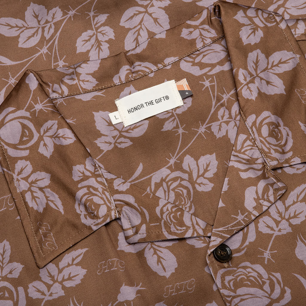 Honor the Gift Patterned Woven L S Brown