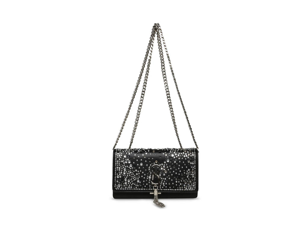 Bolsa Steve Madden Blegen Negro y Plata para Mujer