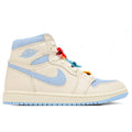 Womens Air Jordan 1 Retro High OG Psychic Blue Pale Ivory Psychic Blue Coconut Milk