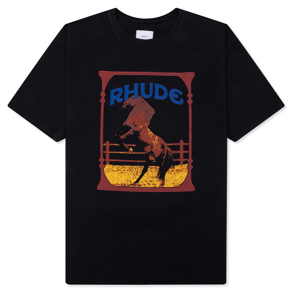Rhude Cardre Tee Vintage Black