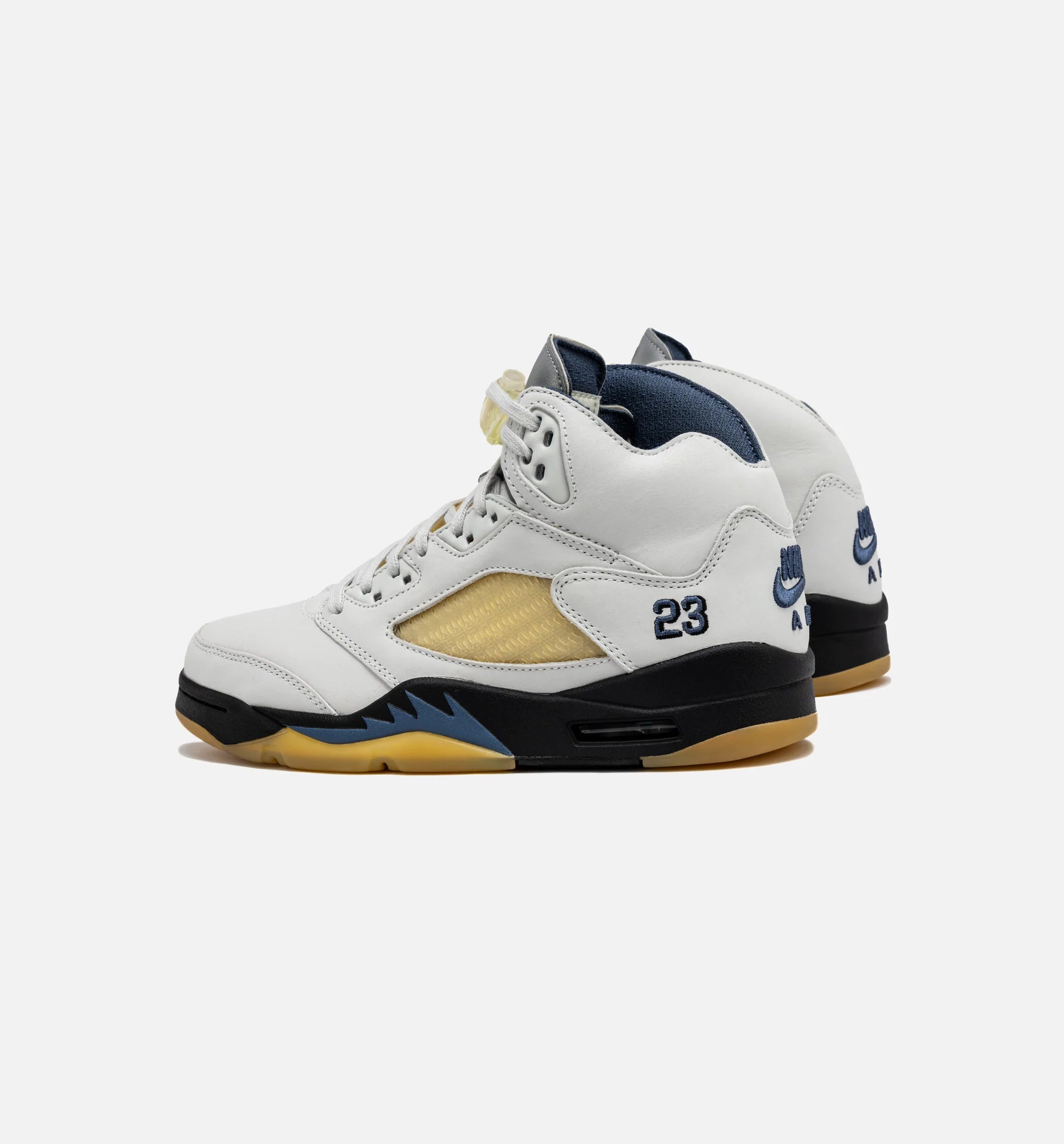 Air Jordan 5 x A Ma Maniére Womens Lifestyle Shoe Photon Dust Black Diffused Blue Pale Ivory
