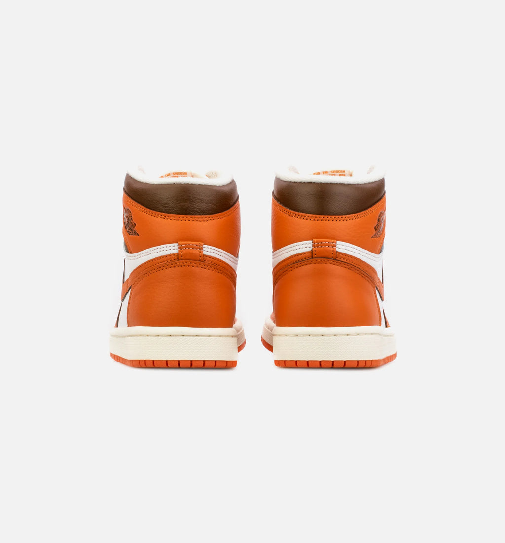 Air Jordan 1 High OG Starfish Womens Lifestyle Shoe Orange White