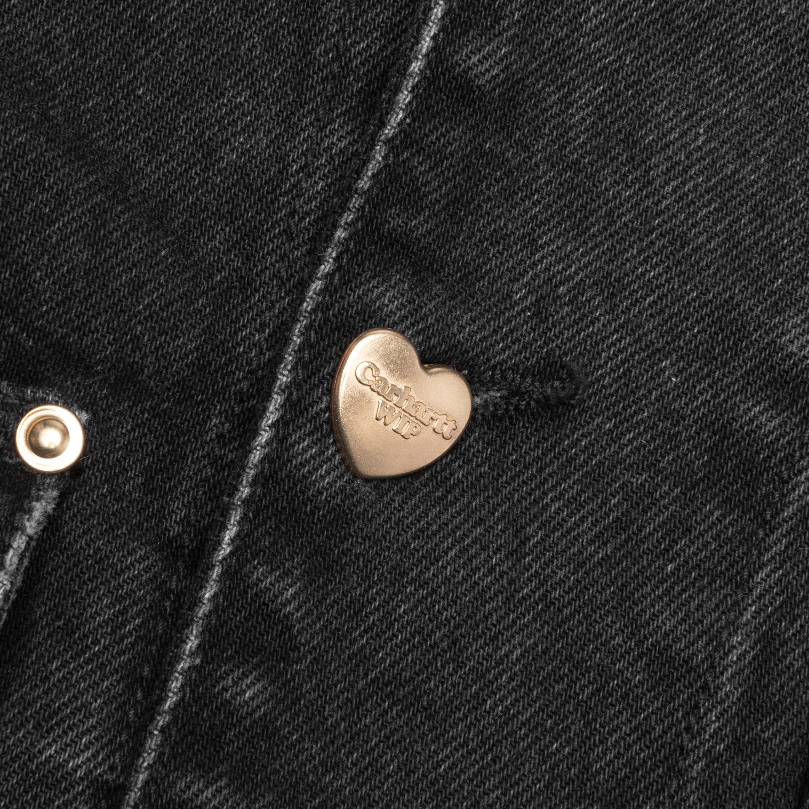 Nash Jacket Black Stone Washed