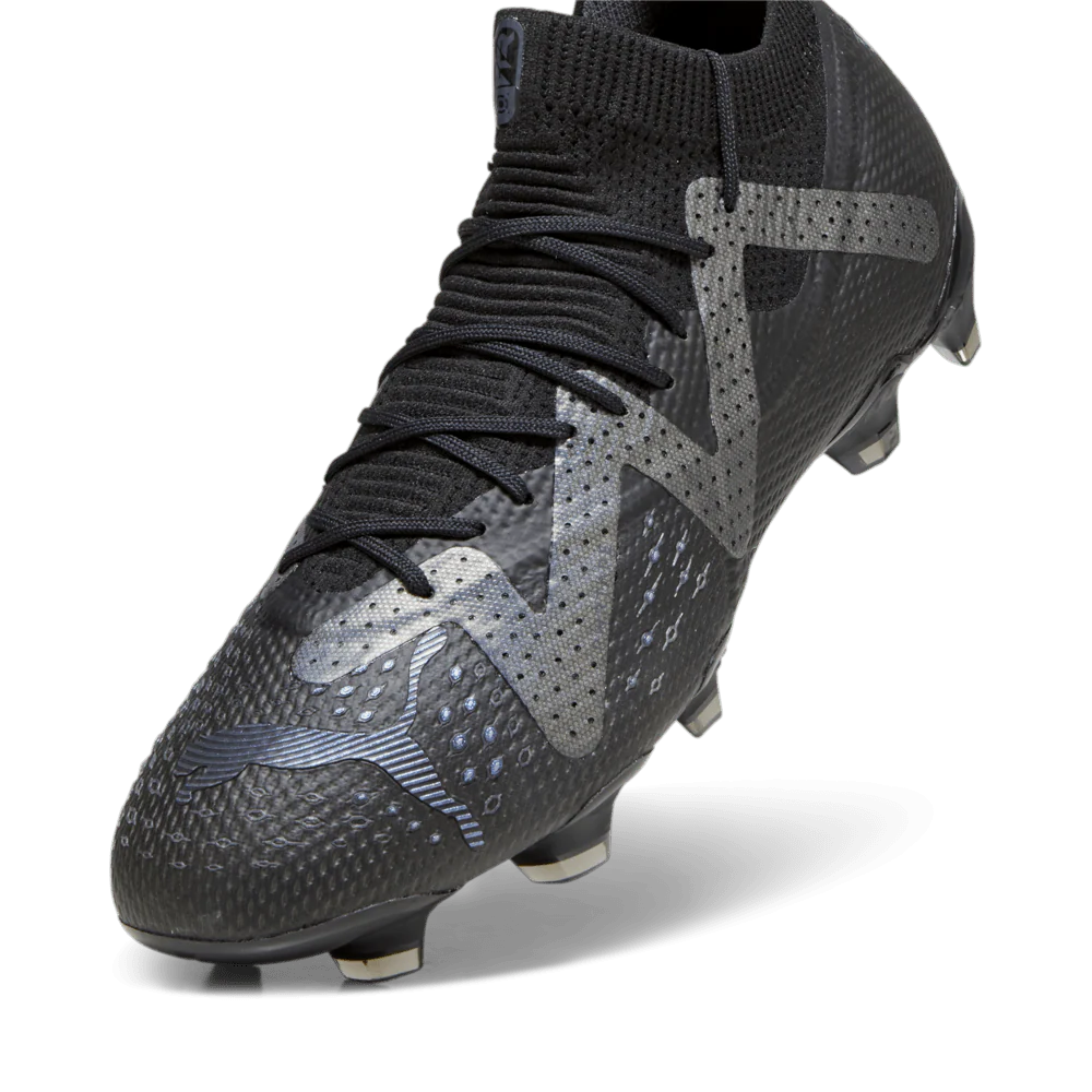 PUMA Future Ultimate FG AG Firm Ground Soccer Cleats Black Asphalt