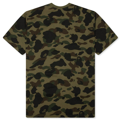 1st Camo College Tee Green