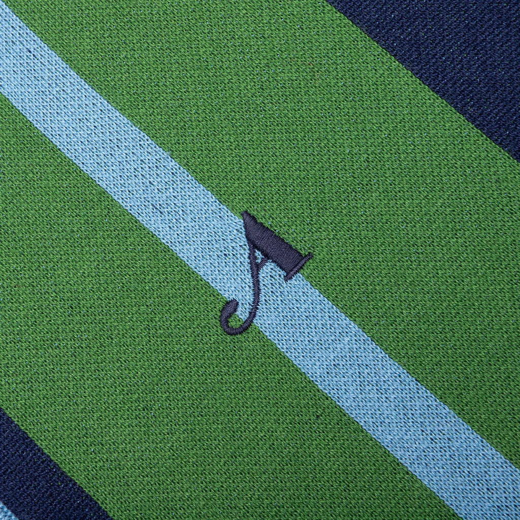Knit Camp Collar Blue