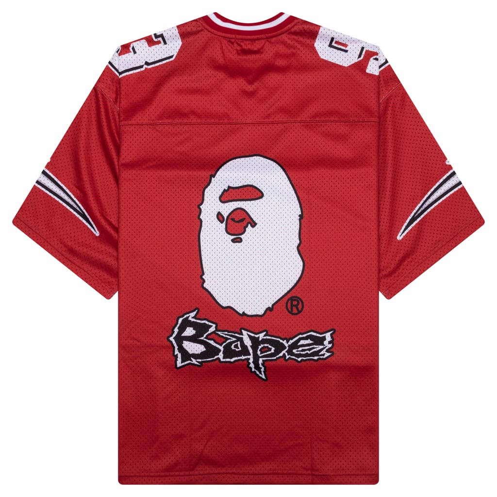 Football Relaxed Fit Tee Red