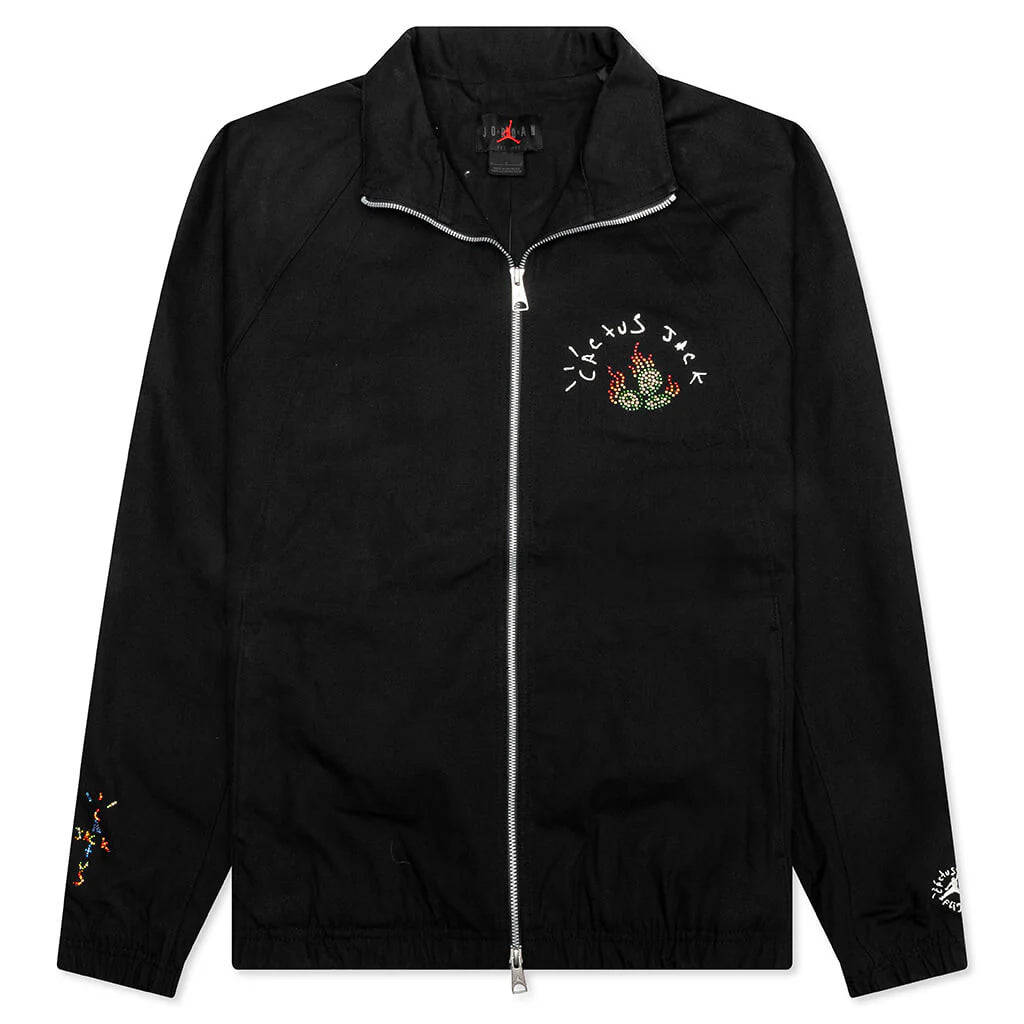 Jordan x Travis Scott Woven Jacket Black