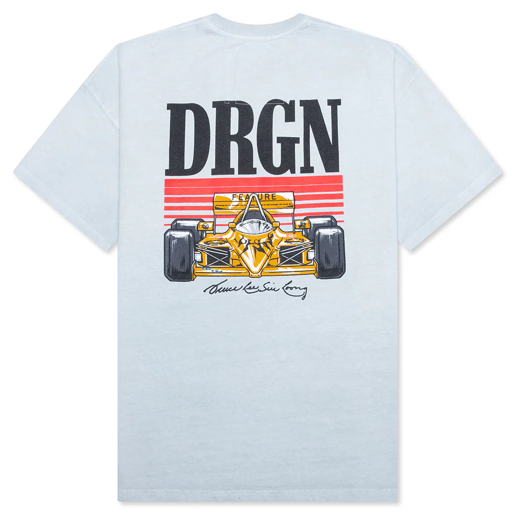 Feature x D R G N Formula Tee Vintage Silver
