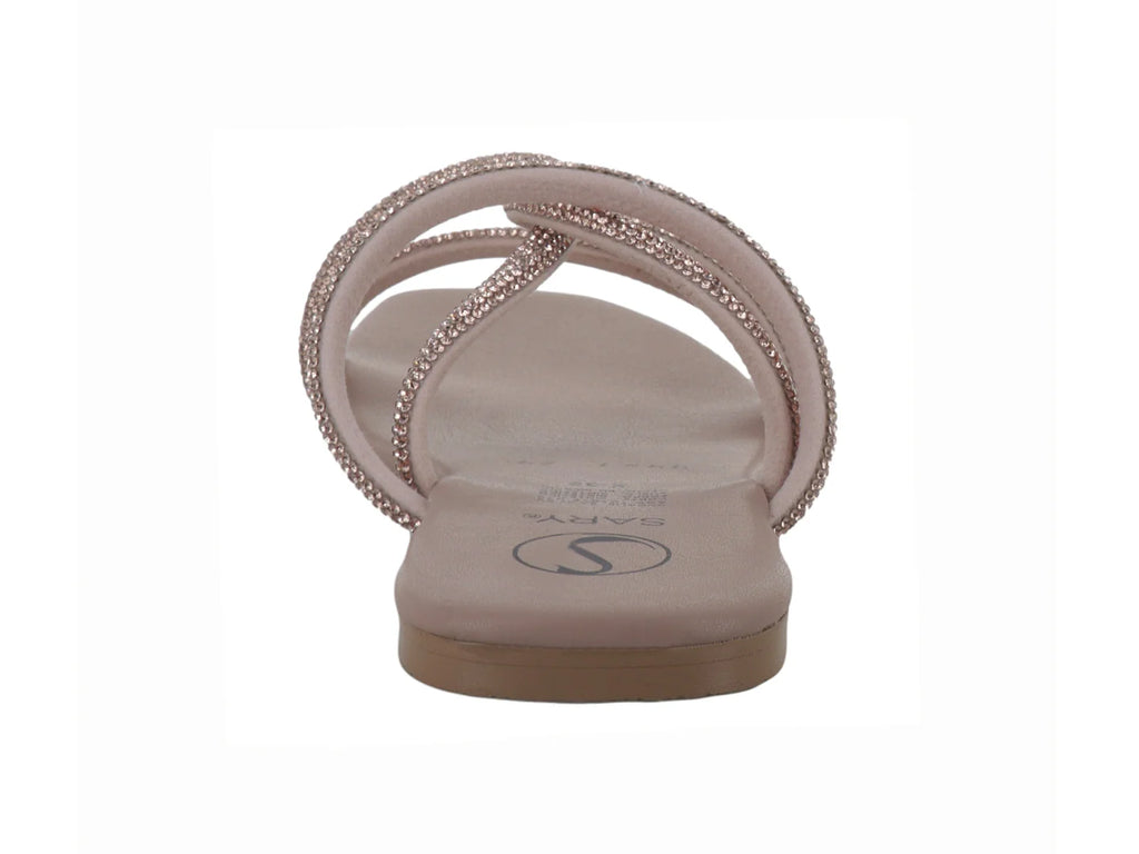SARY Sandalias Color Maquillaje para Mujer