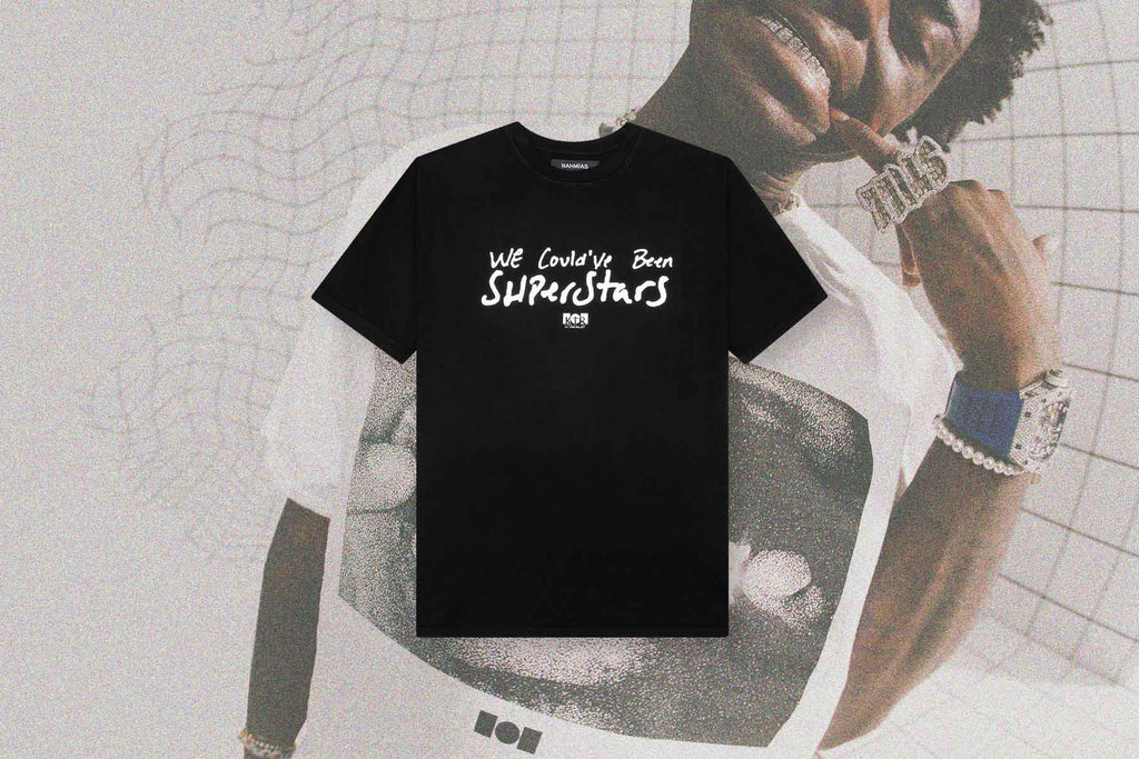 Nahmias x Kodak Black Superstars T Shirt Black