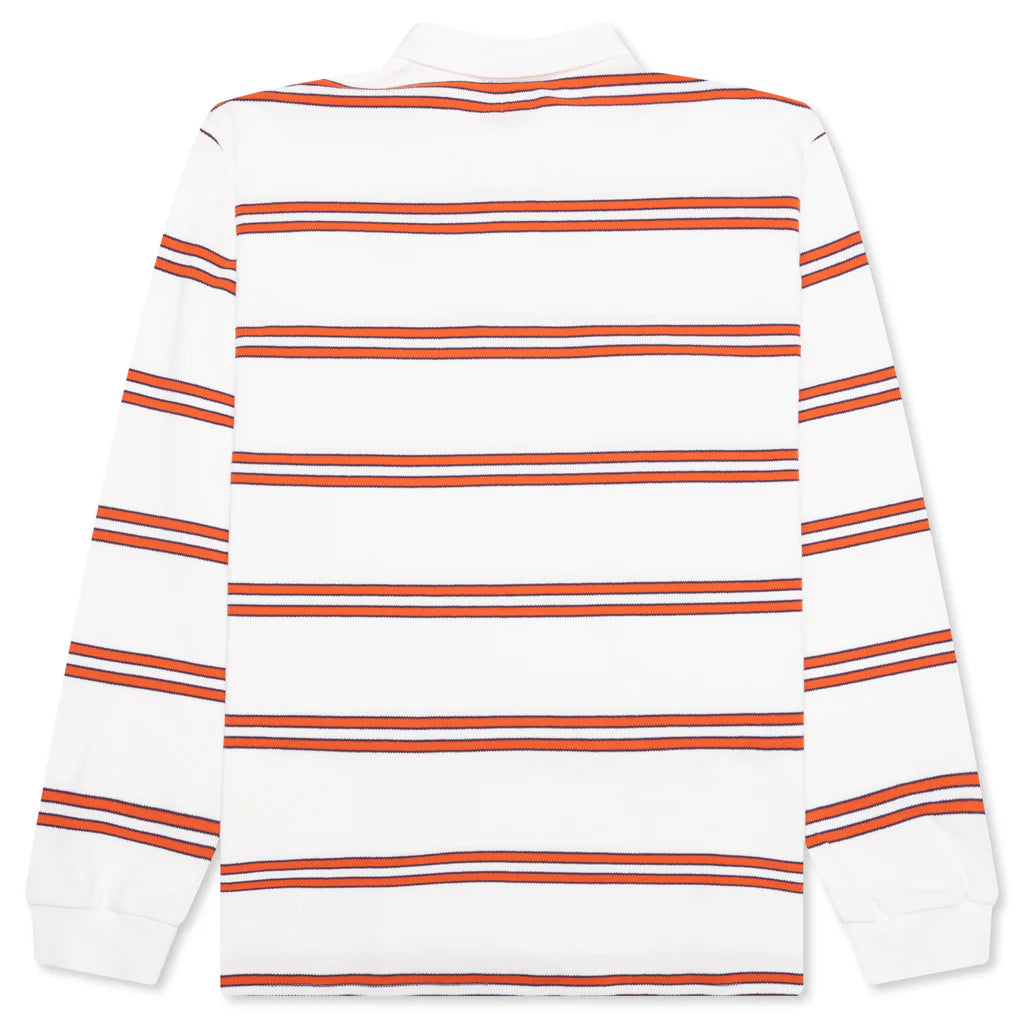 Polo L S Shirt White