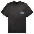 Nothing Faster T Shirt Stained Black