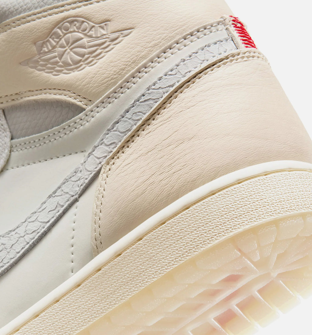 Air Jordan 1 Retro High OG Sail Mens Lifestyle Shoe Sail University Red Pale Ivory Coconut Milk Phantom
