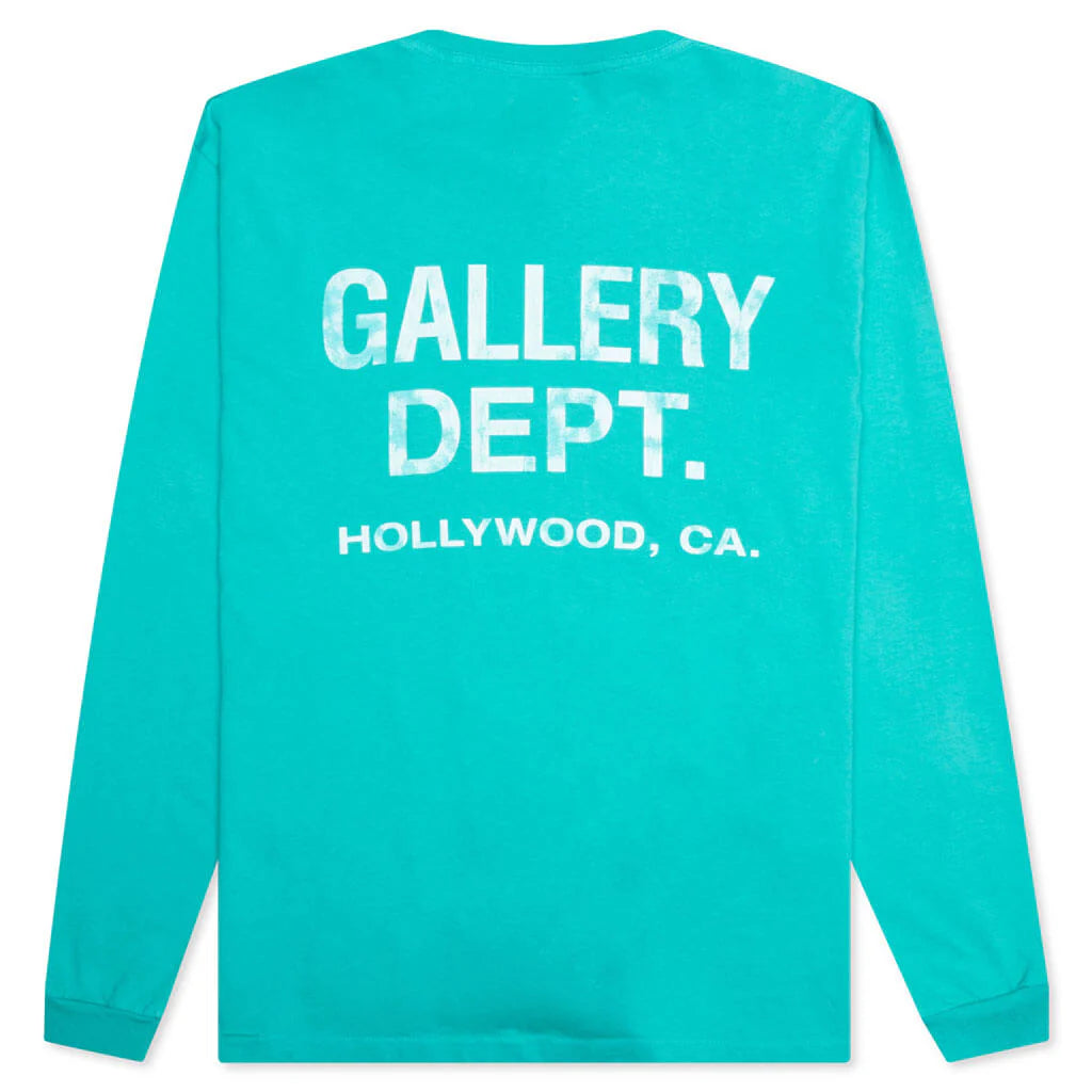 Gallery Dept Souvenir L S Tee Teal