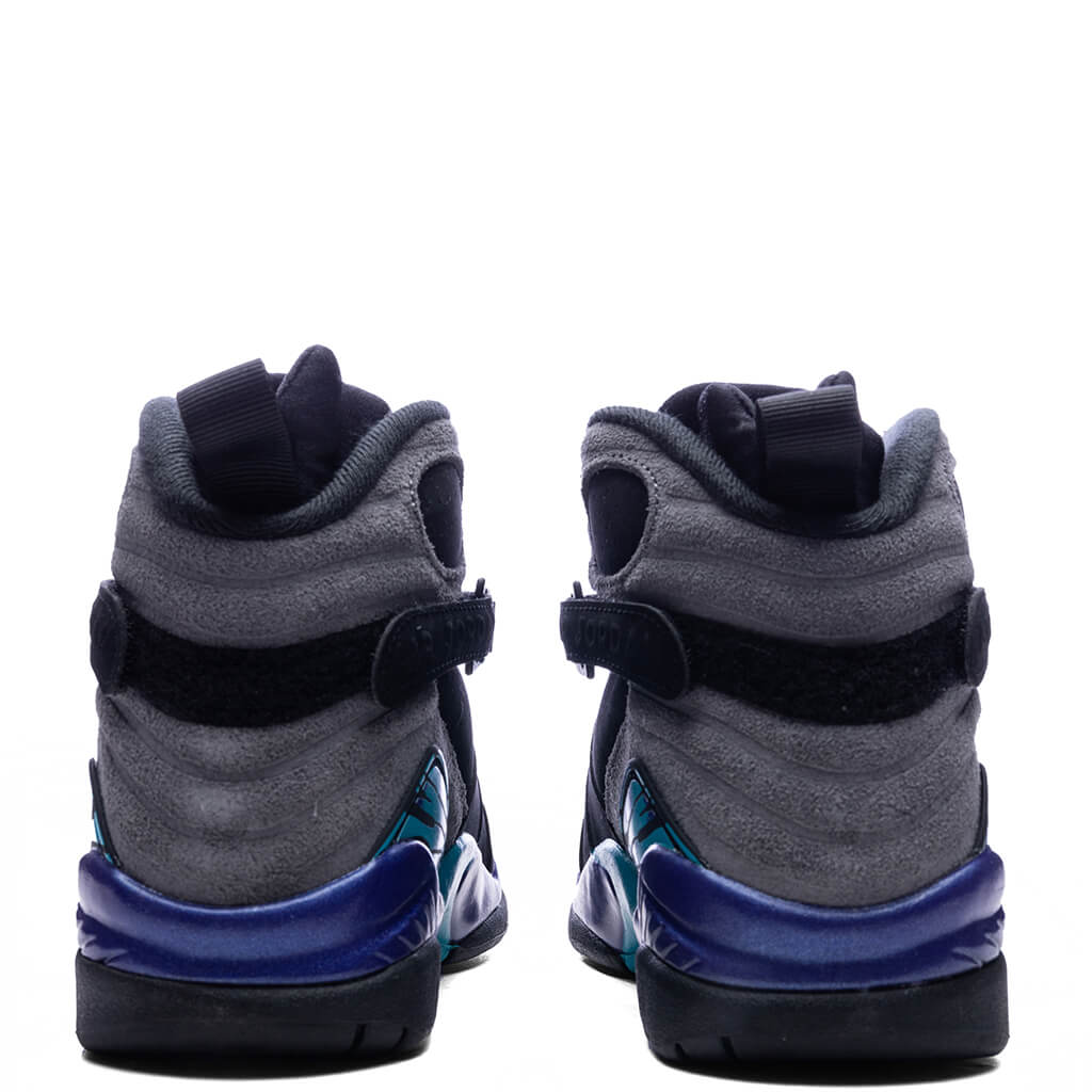 Air Jordan 8 Retro Aqua GS Black Multi Color