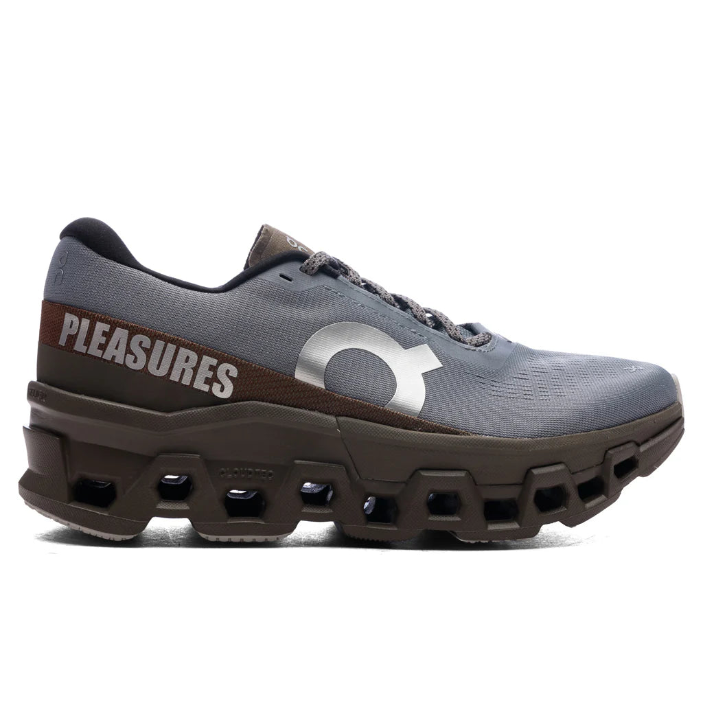 ON x Pleasures x The Loop Cloudmonster 2 Mist Olive