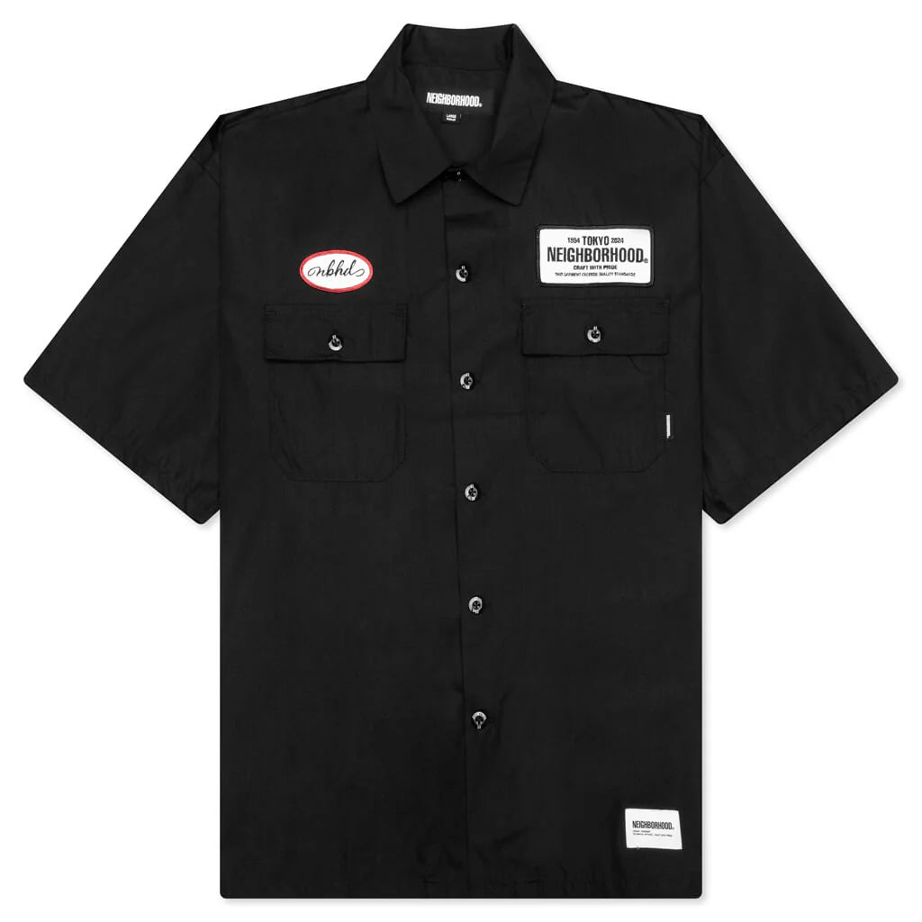 Classic Work S S Shirt Black