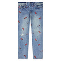 All Caps Strawberry Fit Jeans Faded