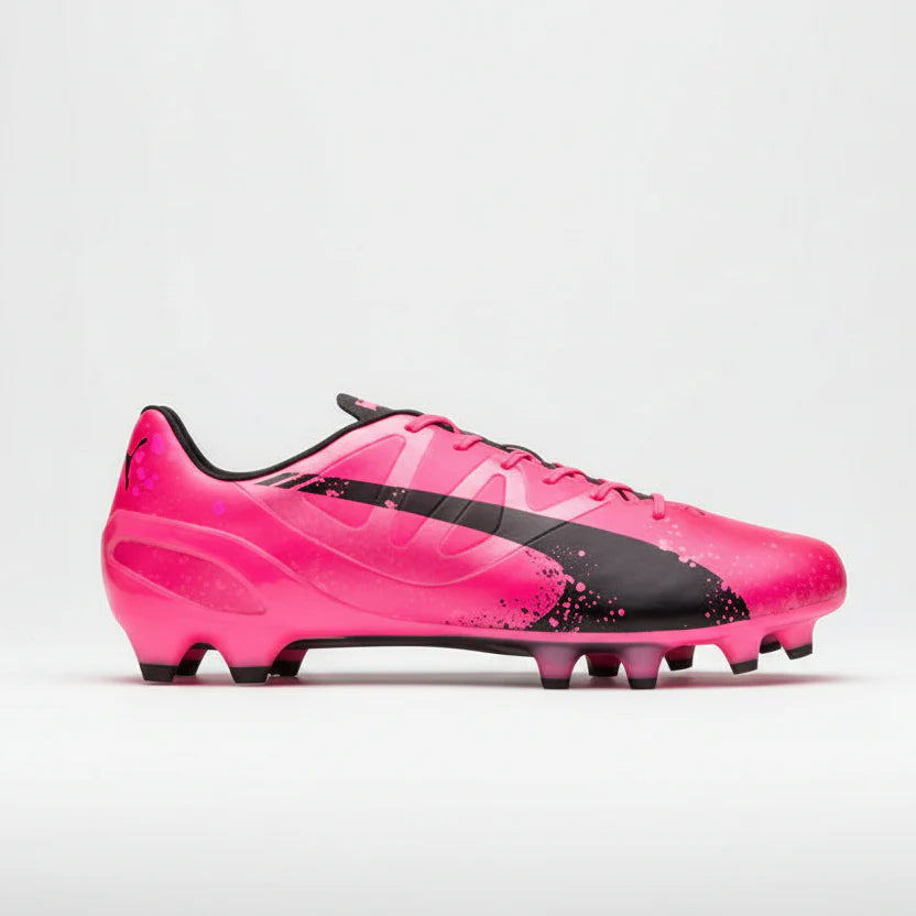 PUMA Evospeed 13 FG Firm Ground Soccer Cleats Camelia Pink