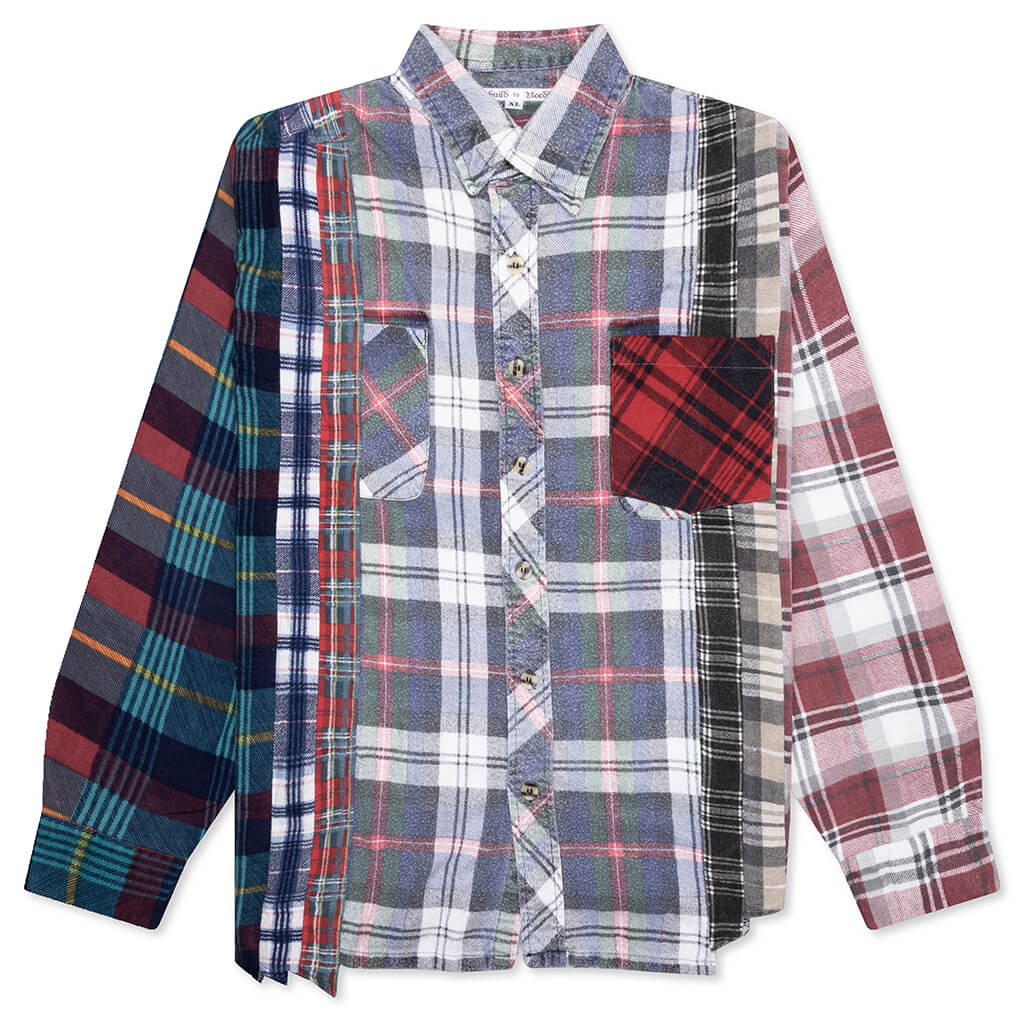 7 Cuts Flannel Shirt Assorted