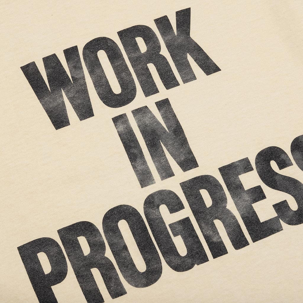 Work In Progress Tee Antique White