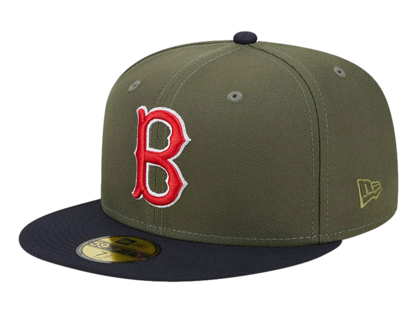Gorra New Era Boston Red Sox Color Oliva para Hombre