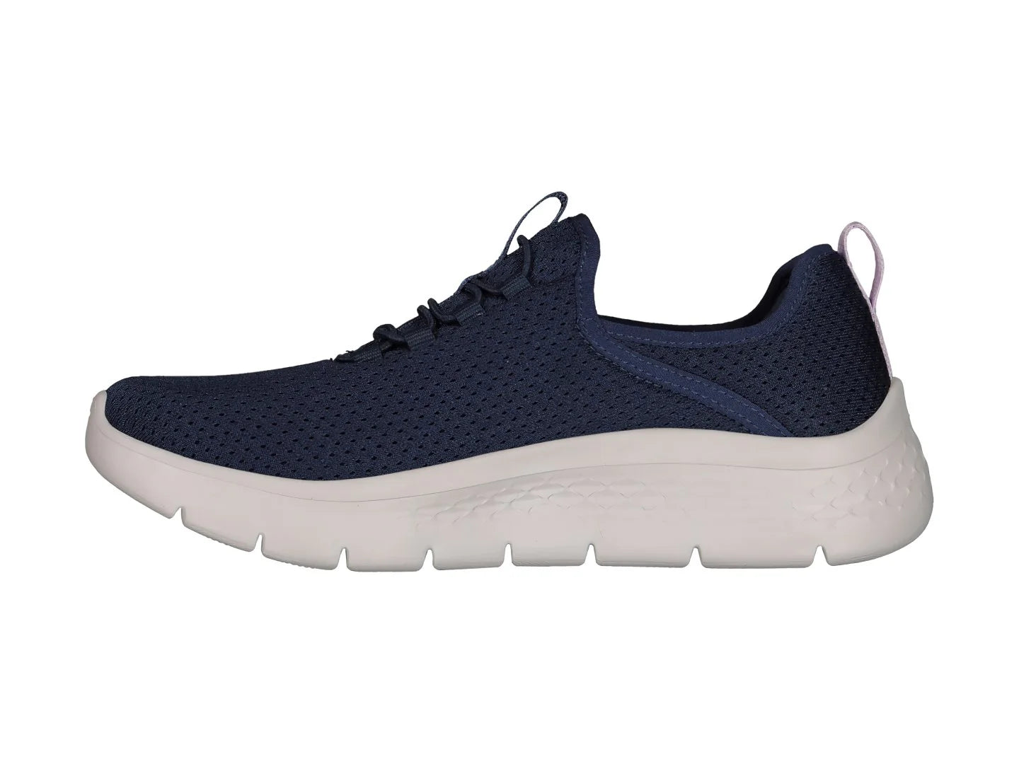 Tenis Skechers Go Walk Flex Azul Marino y Lavanda para Mujer