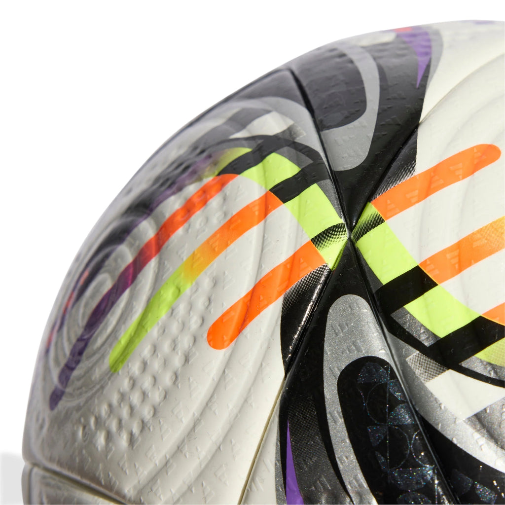 adidas Leagues Cup 25 Pro Ball Soccer White Black Orange Yellow