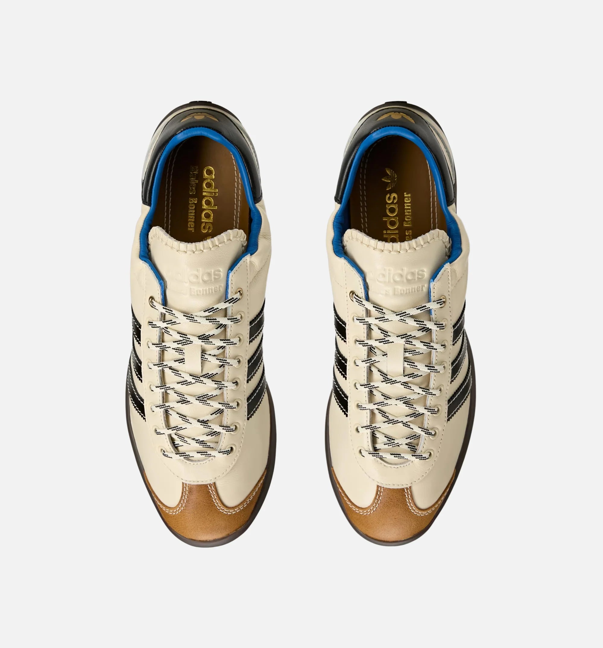 Wales Bonner x Karinatha OG Mens Lifestyle Shoe Wonder White Core Black Lush Blue